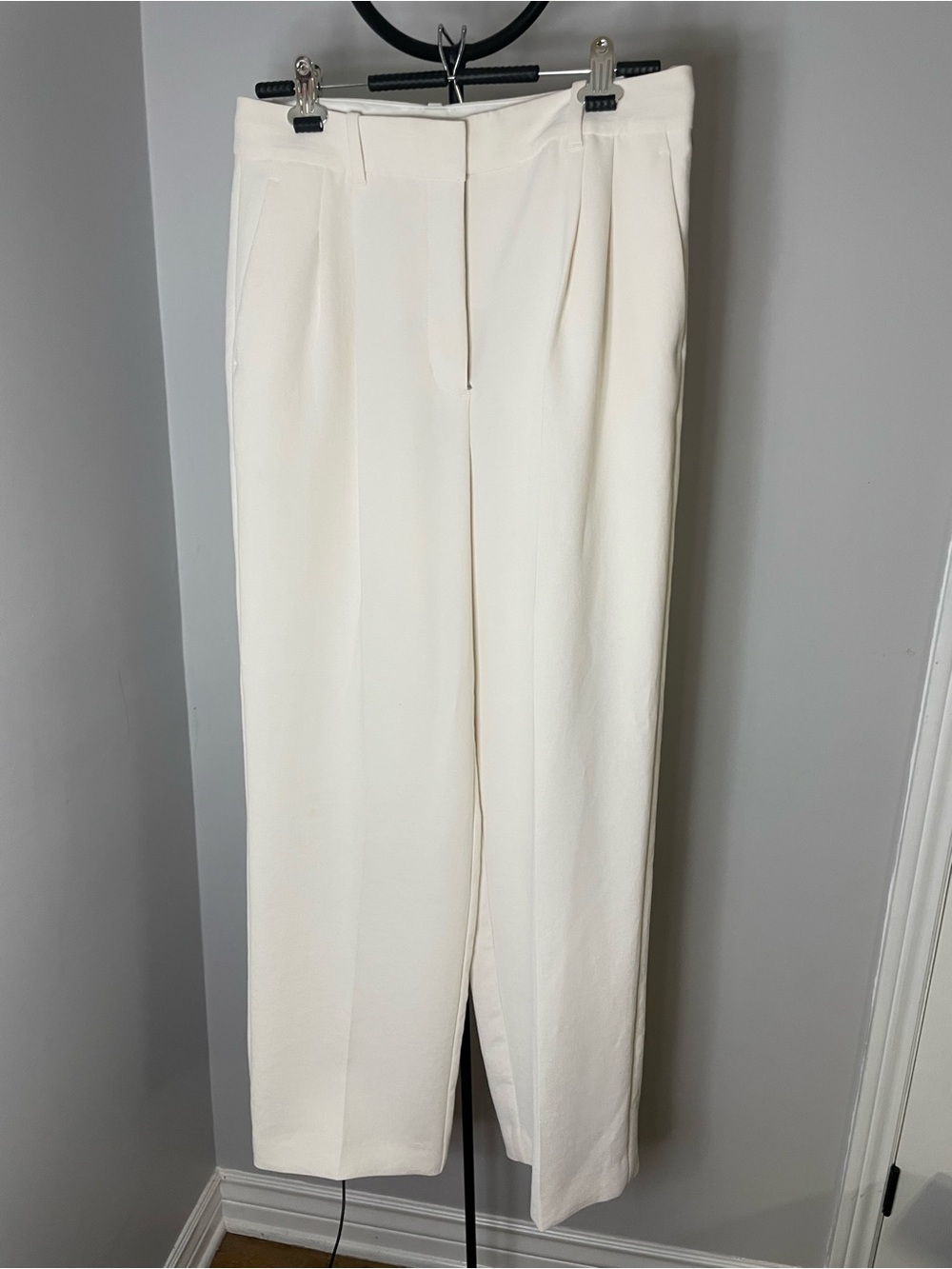 Wilfred Cream High-Rise Tailored Pants